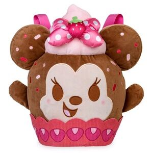 Disney Munchlings Baked Treats Minnie Strawberry Cupcake Backpack